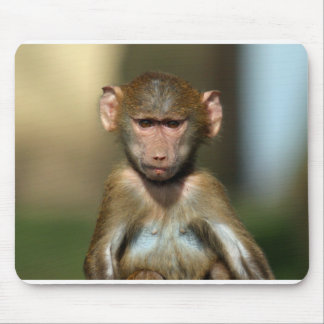 Cute Baby Baboon Mousemat/Mousepad Muismat