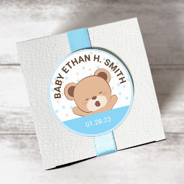 Cute Baby Baby shower Sticker (roze)