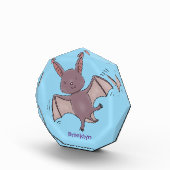 Cute baby bat vliegende cartoon illustratie fotoblokken (Rechts)