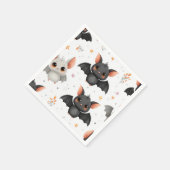 Cute Baby Bats Halloween Party Napkins Servet (Hoek)