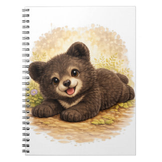 Cute Baby Bear Spiral Notebook Kawaii Notitieboek