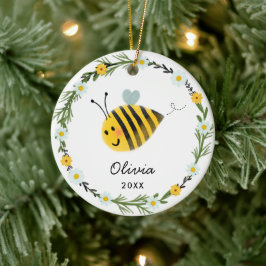 Cute Baby Bee Ornament | Baby shower Cadeau