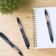 Cute Baby Beer Aangepaste zwarte pen