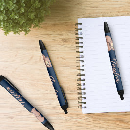 Cute Baby Beer Aangepaste zwarte pen