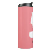 CUTE BABY BEER | Papa Mam Dochter Zoon Thermosbeker (Gedraaid links)