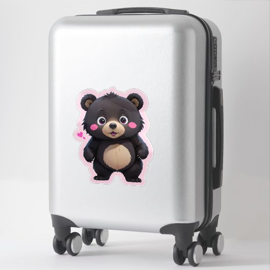 Cute Baby Beer Sticker (Koffer)