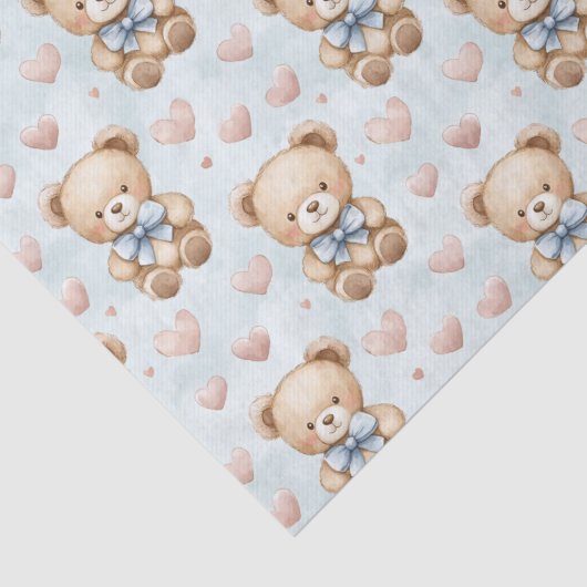 Cute baby beer tissuepapier (Detail)