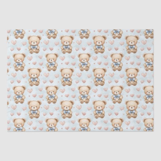 Cute baby beer tissuepapier (Voorkant)