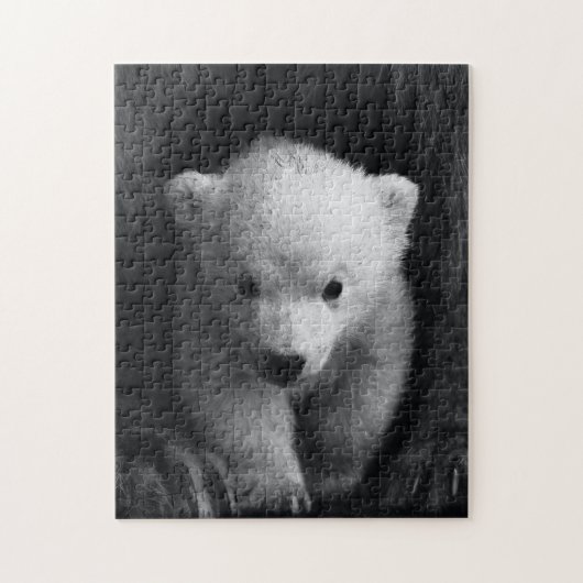Cute Baby Beer Welp Legpuzzel (Verticaal)