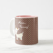 Cute Baby Billy Goat Mok - (Voorkant links)