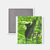 Cute baby black beer magneet (Voorkant / Achterkant)