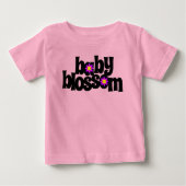 Cute Baby bloesems glimlachend Paarse Daisies (Voorkant)