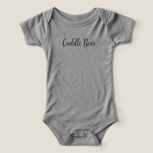 Cute Baby Bodysuit (Design voorkant)