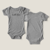 Cute Baby Bodysuit (Ontwerp Voorkant & Achterkant)