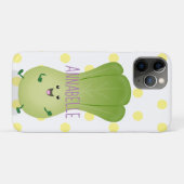 Cute baby bok choy cartoon illustratie Case-Mate iPhone case (Achterkant (horizontaal))