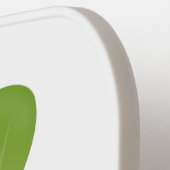 Cute baby bok choy cartoon illustratie pickleball paddle (Links Detail)