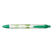 Cute baby bok choy cartoon illustratie zwarte inkt pen (Achterkant)