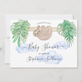 Cute Baby Boy Baby shower Kaart (Voorkant)