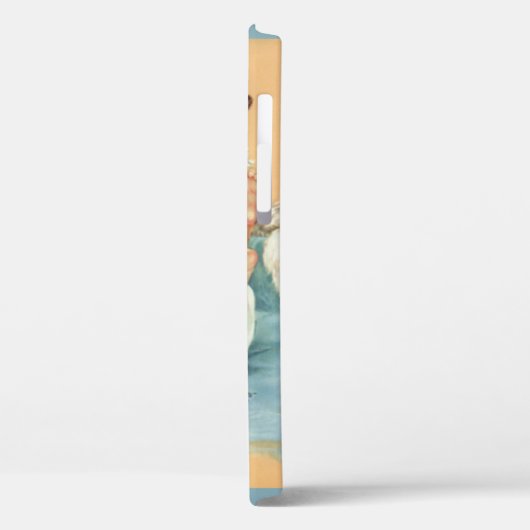  Cute Baby Boy met fles en puppy Dog Case-Mate iPhone Case (Achterkant / Links)