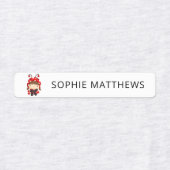 Cute Baby Bugs Custom Personalized Name Clothing Labels (Design 1)