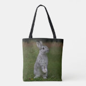 Cute Baby Bunny Bag Tote Bag (Achterkant)