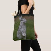 Cute Baby Bunny Bag Tote Bag (Dichtbij)