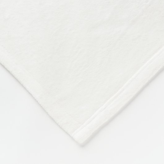 Cute baby Bunny en vlinder. Fleece Deken (Hoek)