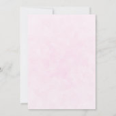 Cute Baby Bunny in een hartenbak Save The Date (Achterkant)