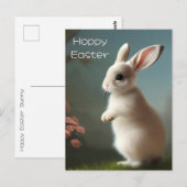 Cute Baby Bunny Portrait Briefkaart (Voorkant / Achterkant)