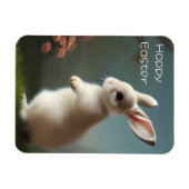 Cute Baby Bunny Portrait Magneet (Horizontaal)