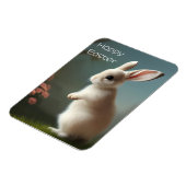 Cute Baby Bunny Portrait Magneet (Linkerzijde)