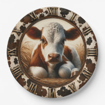 Cute Baby Calf Rustic Farmhouse