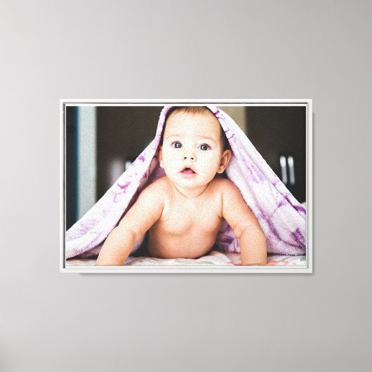 Cute Baby Canvas Afdruk (Voorkant)