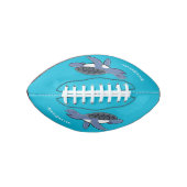 Cute baby cartoon zee  american football (Voorkant)