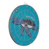 Cute baby cartoon zee dartbord (Voorkant Links)