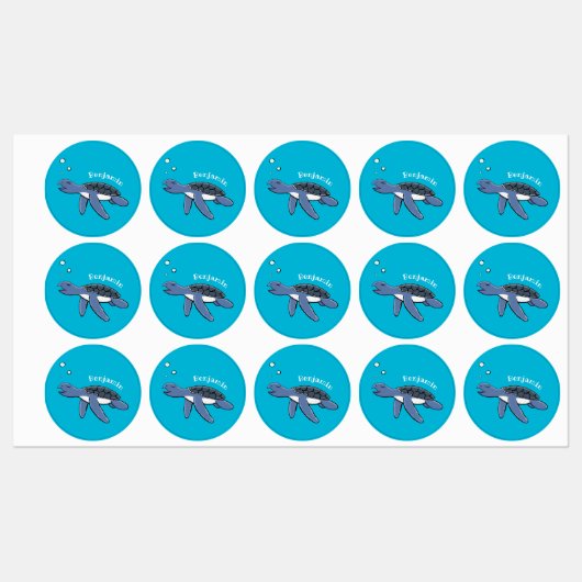 Cute baby cartoon zee labels (Vel)