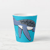 Cute baby cartoon zee latte mok (Voorkant)