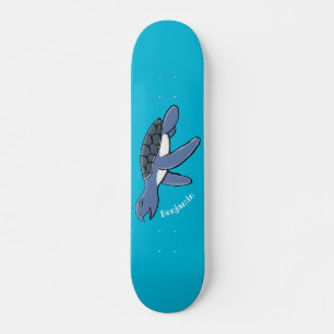 Cute baby cartoon zee  persoonlijk skateboard