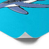 Cute baby cartoon zee poster (Hoek)