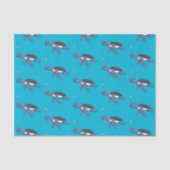 Cute baby cartoon zee  tissuepapier (Voorkant)