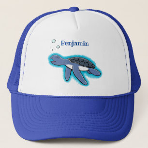 Cute baby cartoon zee  trucker pet