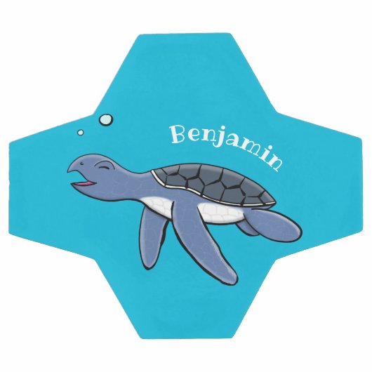 Cute baby cartoon zee  voetbal (Enkel)