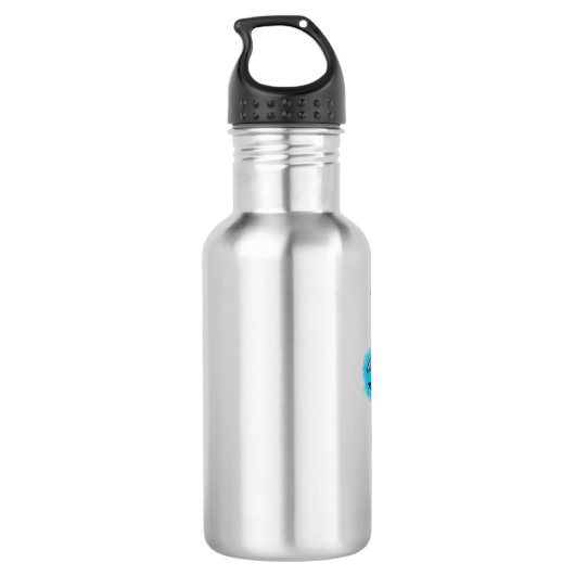 Cute baby cartoon zee  waterfles  (Achterkant)