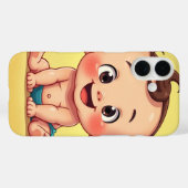 CUTE BABY Case-Mate iPhone CASE (Achterkant (horizontaal))