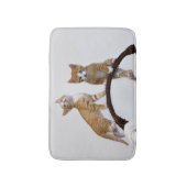 Cute Baby Cats Kittens Funny Gym Foto: Badmat (Voorkant Verticaal)