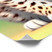 Cute Baby Cheetah for Kids | 2:3 Poster (Hoek)