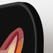 Cute Baby Cheetah met zonnebril Pickleball Paddle (Links Detail)