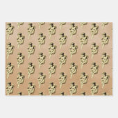 Cute  Baby Cherub Cupid Angels Kraft Inpakpapier Vel (Voorkant 3)