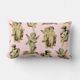 Cute Baby Cherub Cupid Angels Pink Kussen