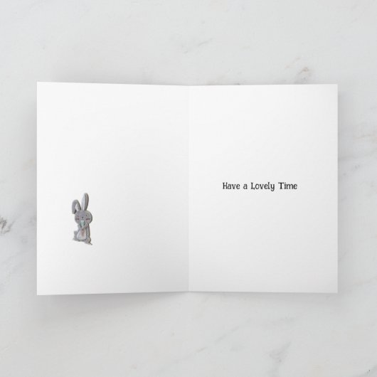 Cute Baby Chick Easter Feestdagen Kaart (Binnen)